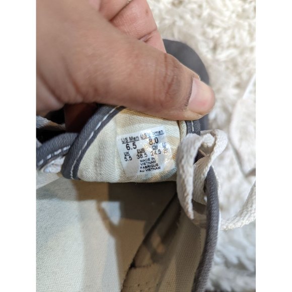 Vans Women's‎ Grey Classic Sneakers Size 8 - Picture 4 of 6